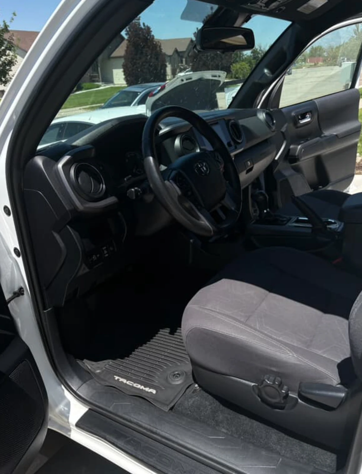 Immaculate car dashboard and console after deep interior cleaning service